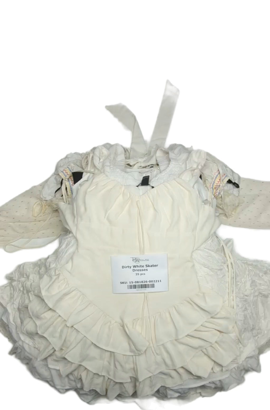 Dirty White Skater Dresses 35 pcs