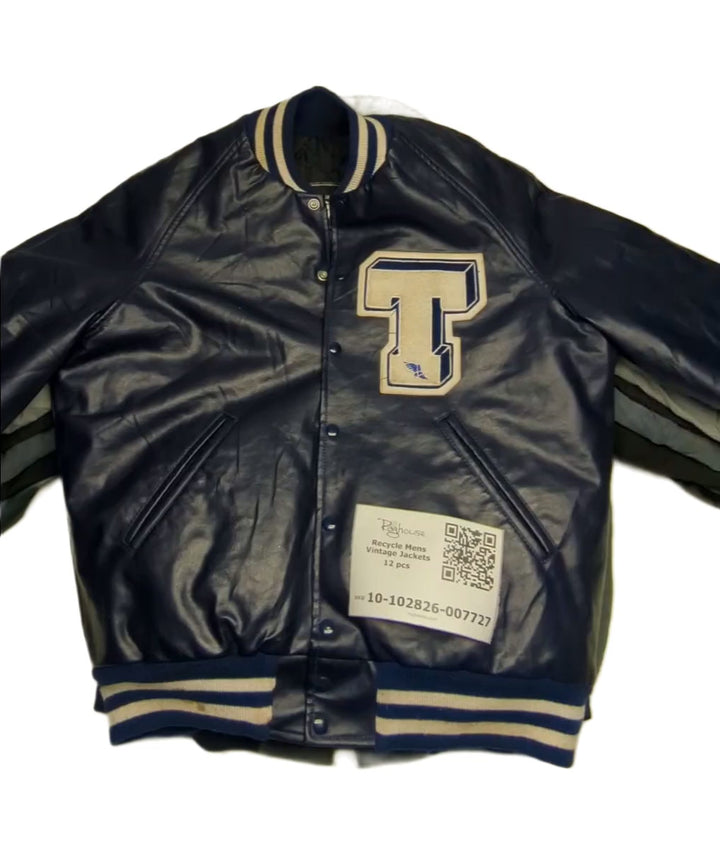 Recycle Mens Vintage Jackets 12 pcs
