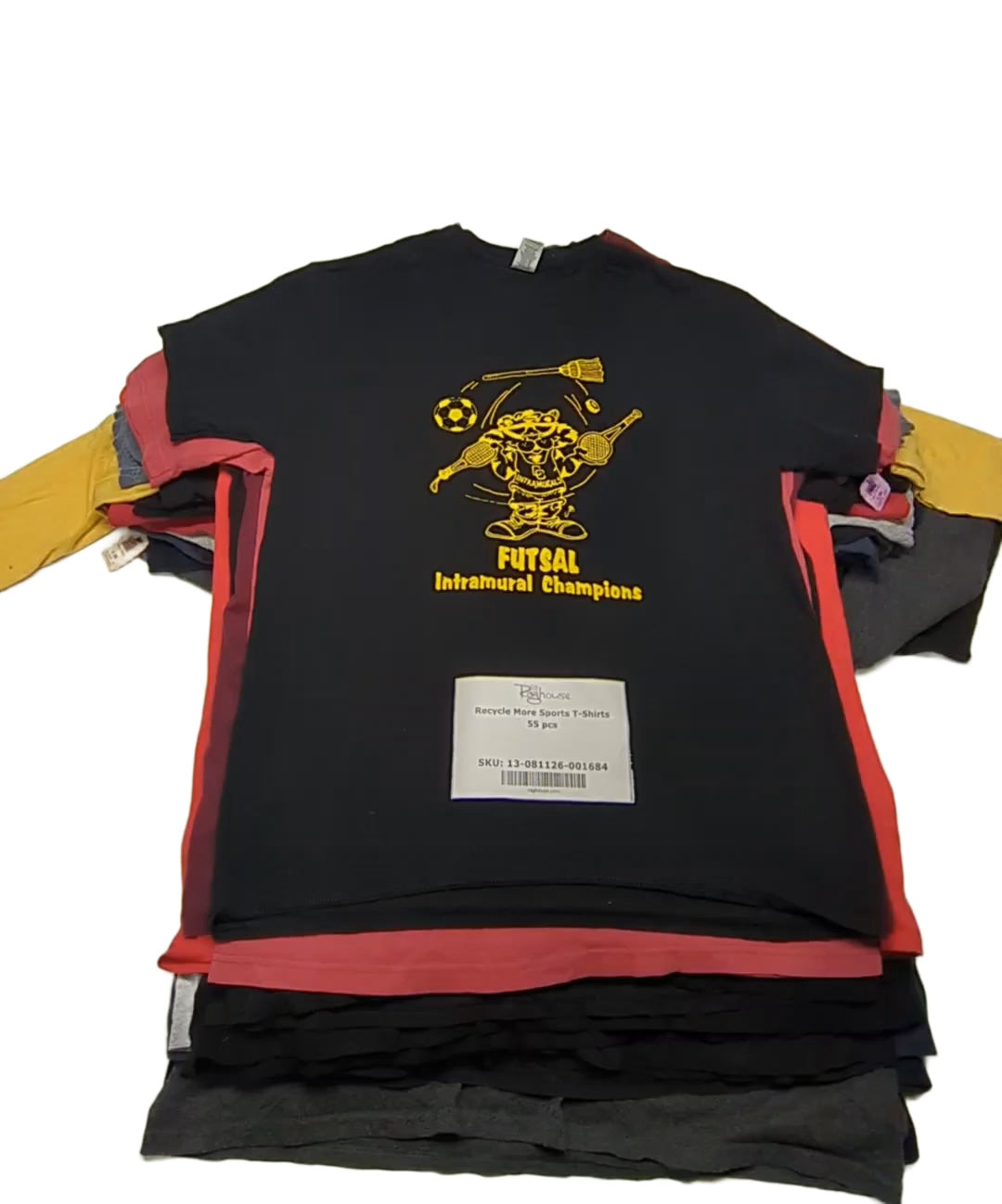 Recycle More Sports T-Shirts 55 pcs