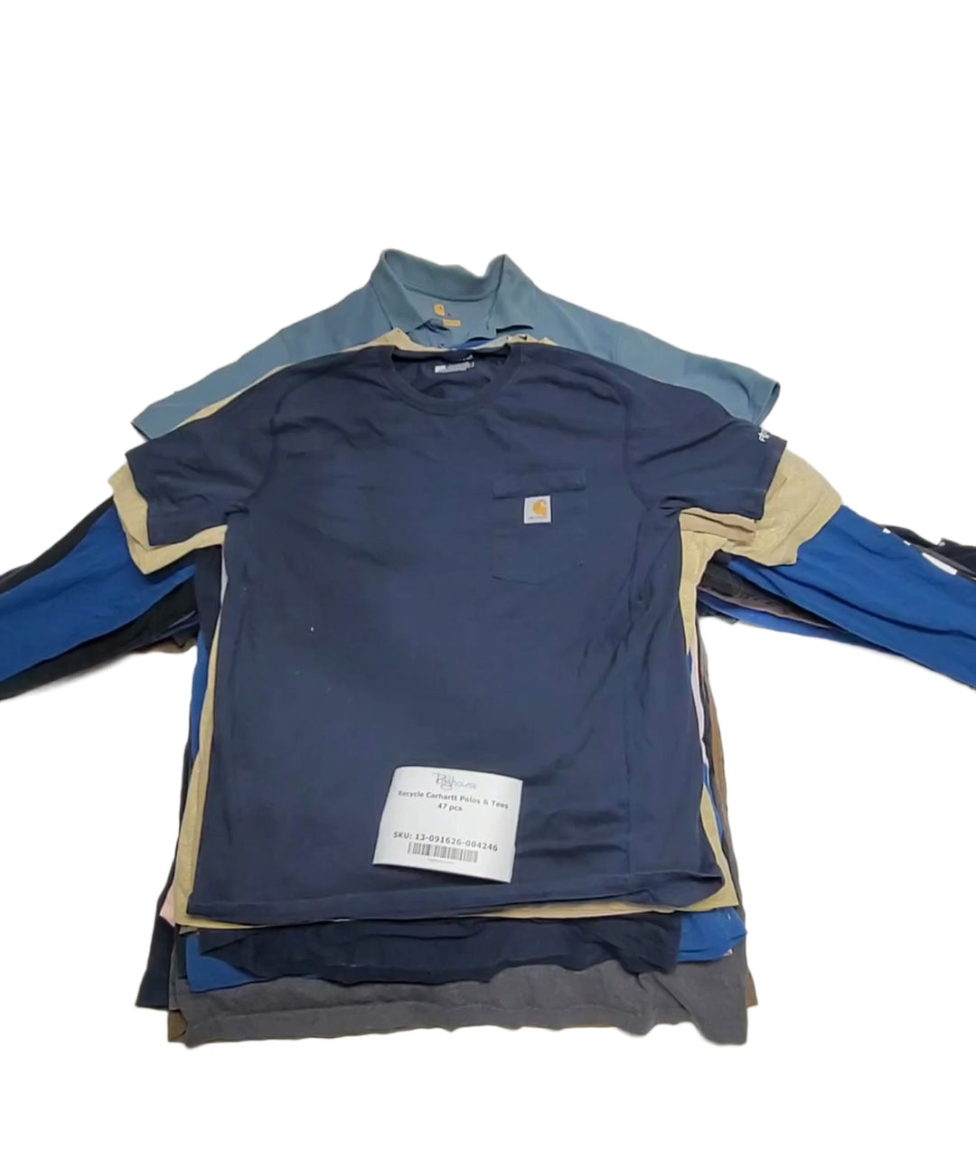 Recycle Carhartt Polos & Tees 47 pcs
