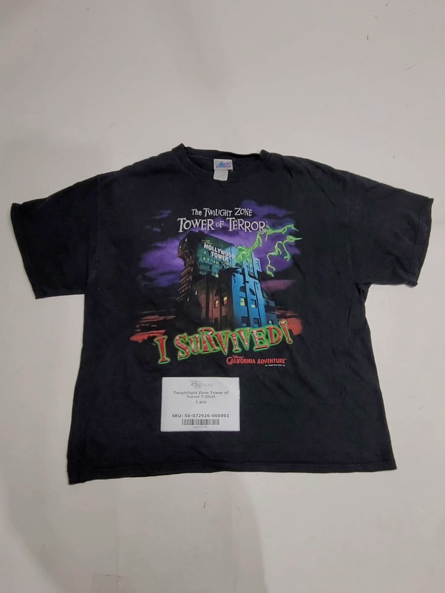 Twightlight Zone Tower of Terror T-Shirt 1 pcs