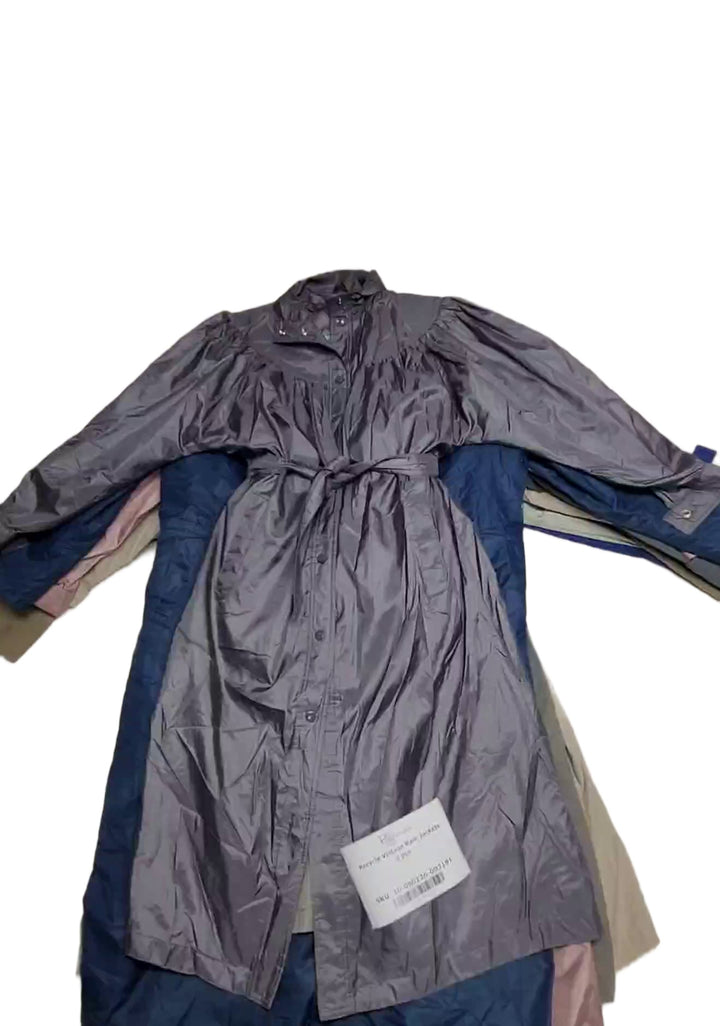 Recycle Vintage Rain Jackets 9 pcs