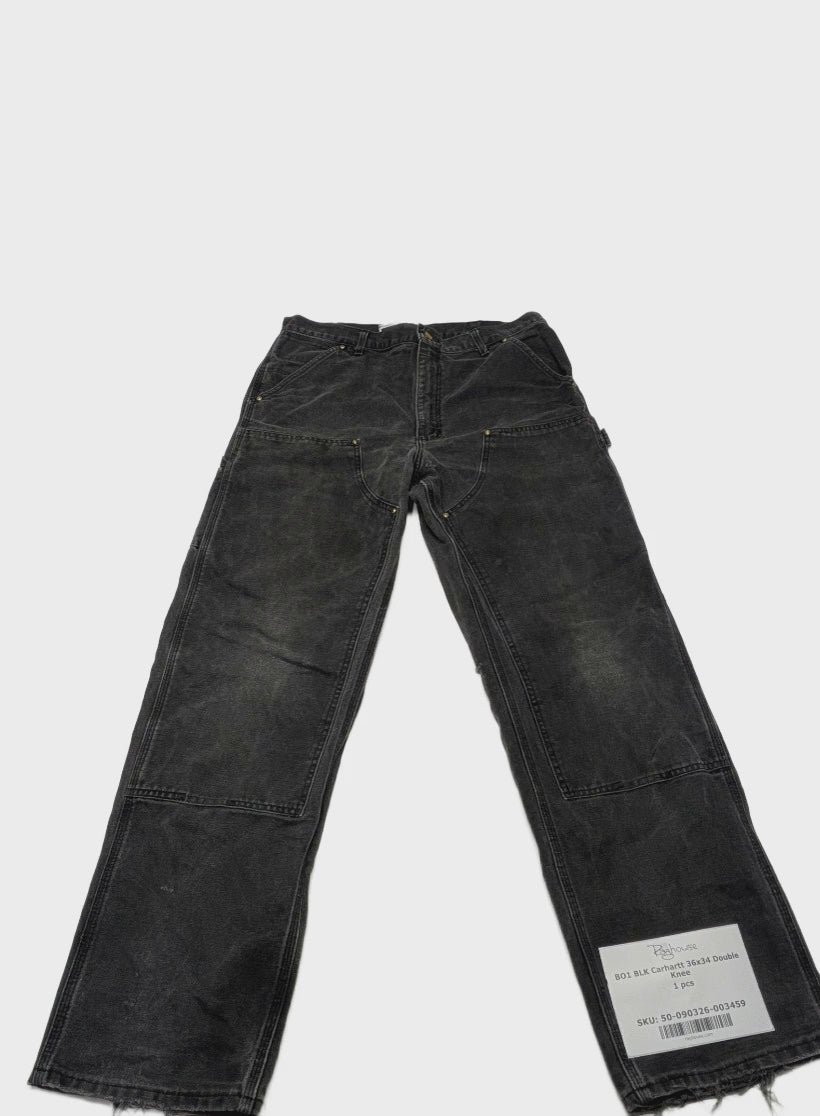 BO1 BLK Carhartt 36x34 Double Knee 1 pc