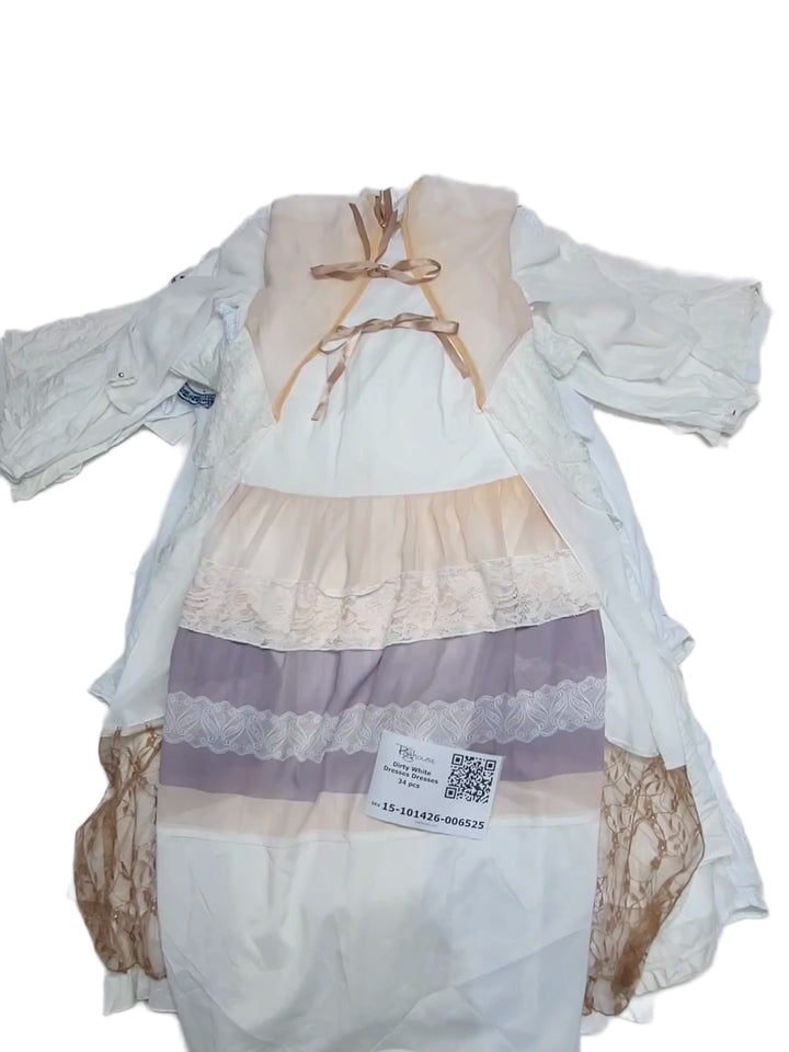Dirty White Dresses Dresses 34 pcs