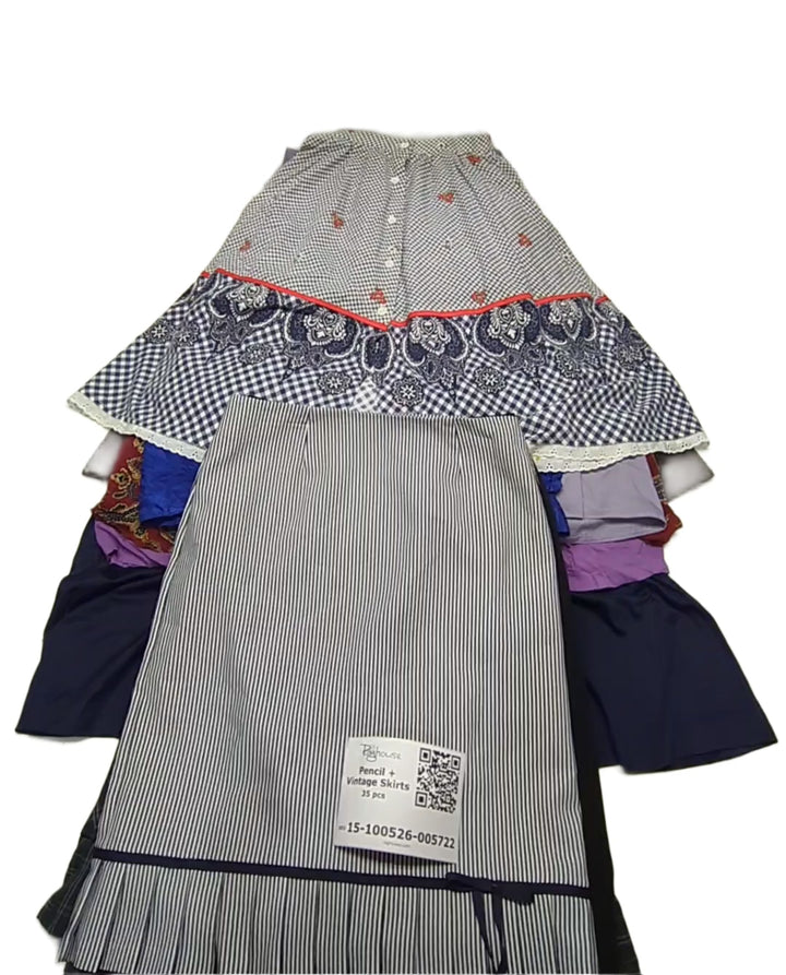 Pencil + Vintage Skirts 35 pcs