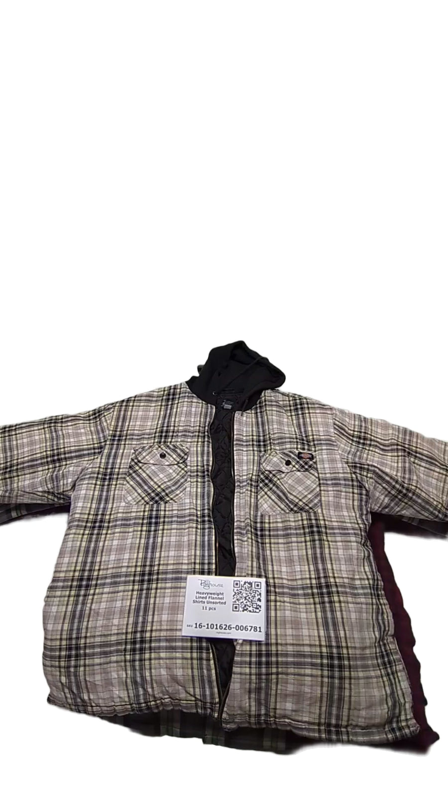 Heavyweight Lined Flannel Shirts Unsorted 11 pcs