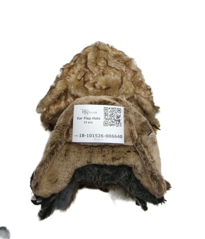 Ear Flap Hats 24 pcs