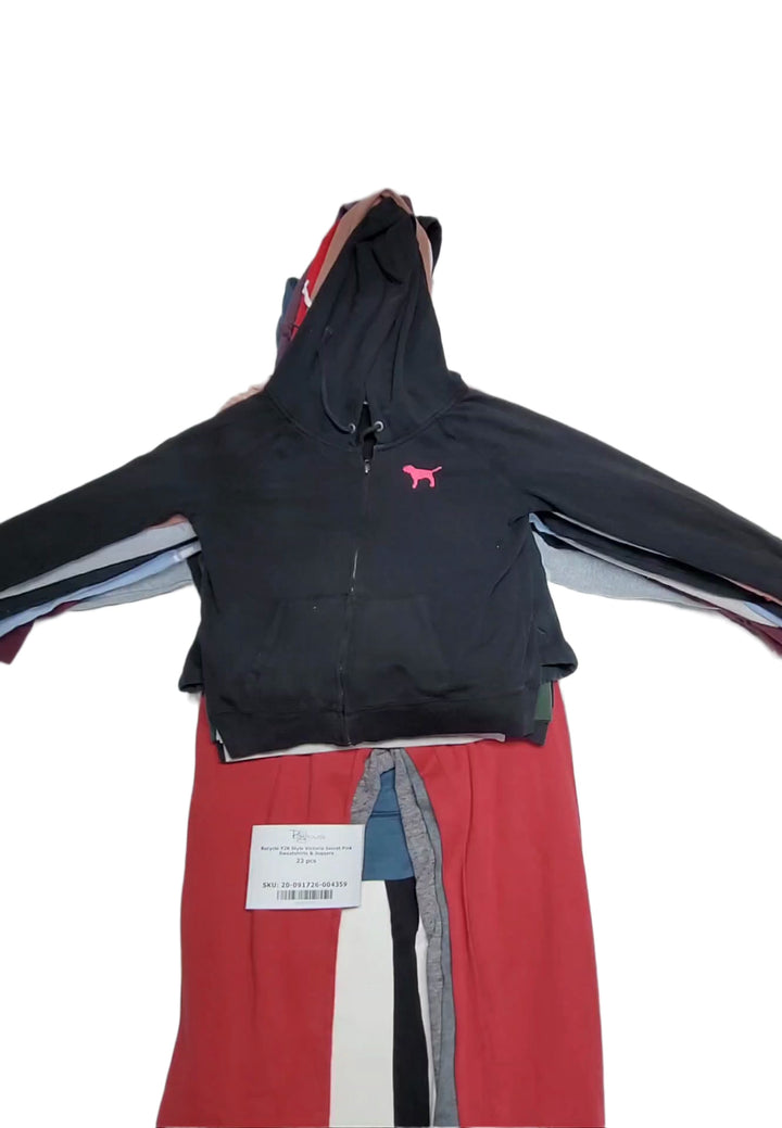 Recycle Y2K Style Victoria Secret Pink Sweatshirts & Joggers 23 pcs