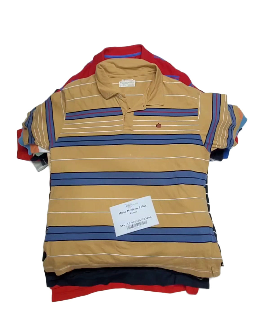 Mens Modern Polos 44 pcs