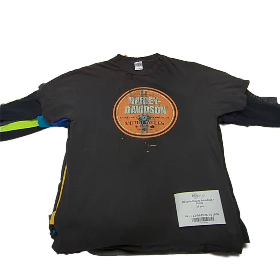Recycle Harley Davidson T-Shirts 35 pcs