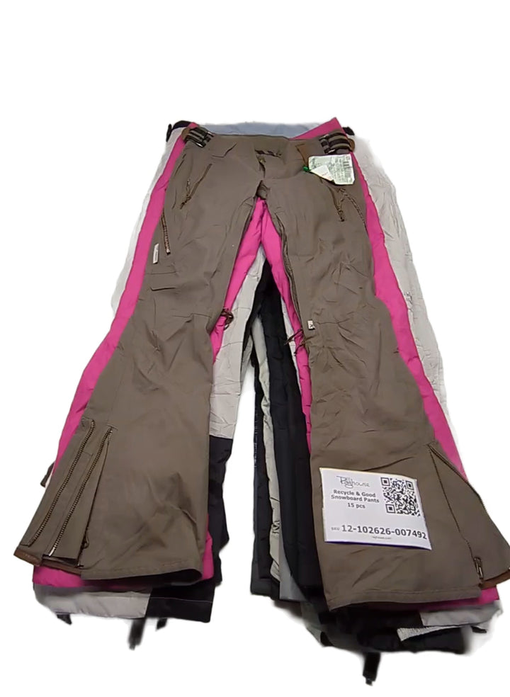 Recycle & Good Snowboard Pants 15 pcs