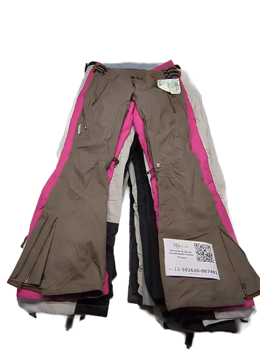 Recycle & Good Snowboard Pants 15 pcs