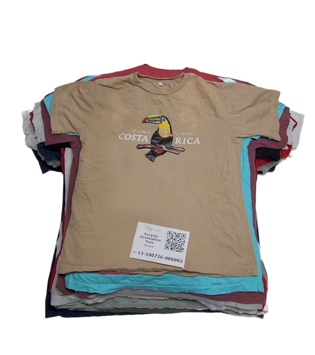 Recycle Destination Tees 65 pcs