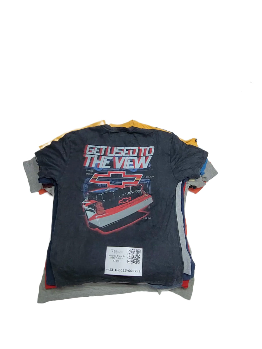 Recycle Brand & Skate T-Shirts 57 pcs
