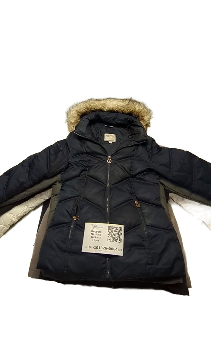 Recycle Nautica Jackets 12 pcs