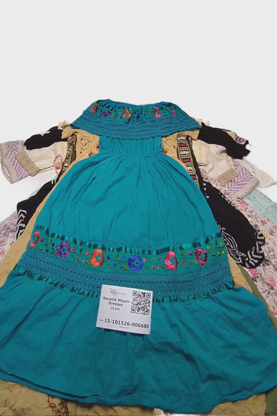 Recycle Hippie Dresses 25 pcs