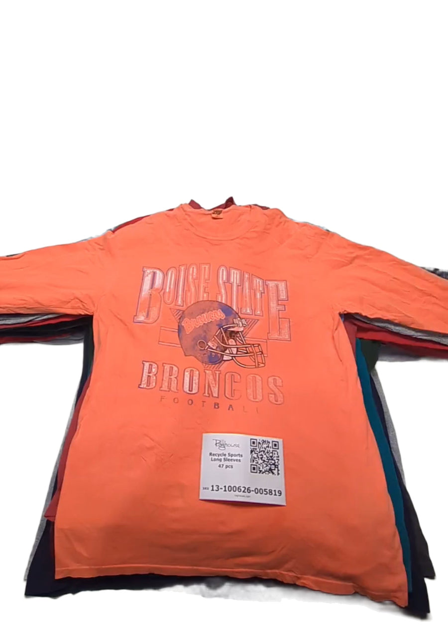 Recycle Sports Long Sleeves 47 pcs