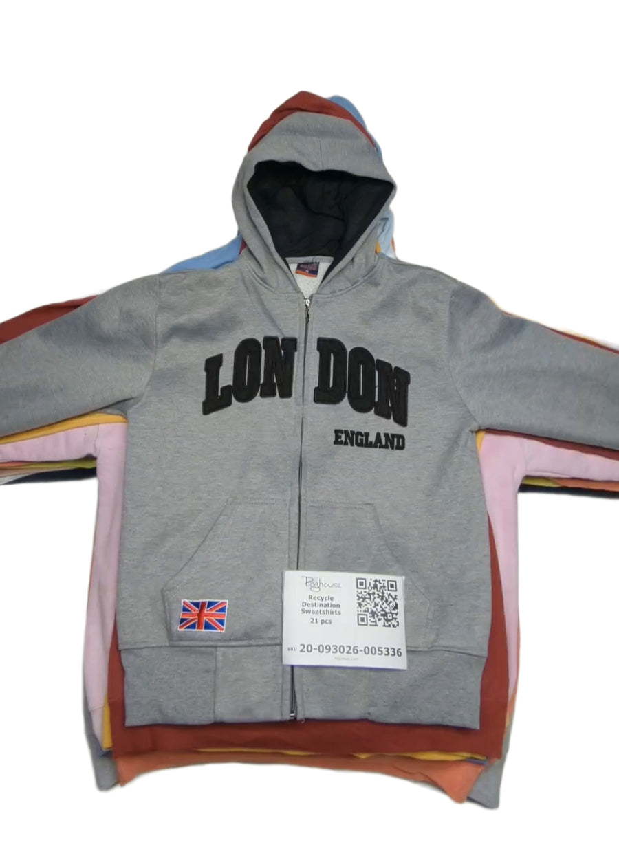 Recycle Destination Sweatshirts 21 pcs