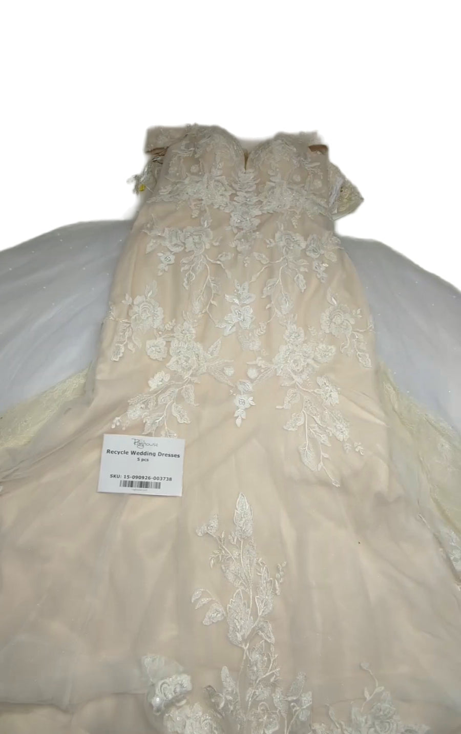 Recycle Wedding Dresses 5 pcs