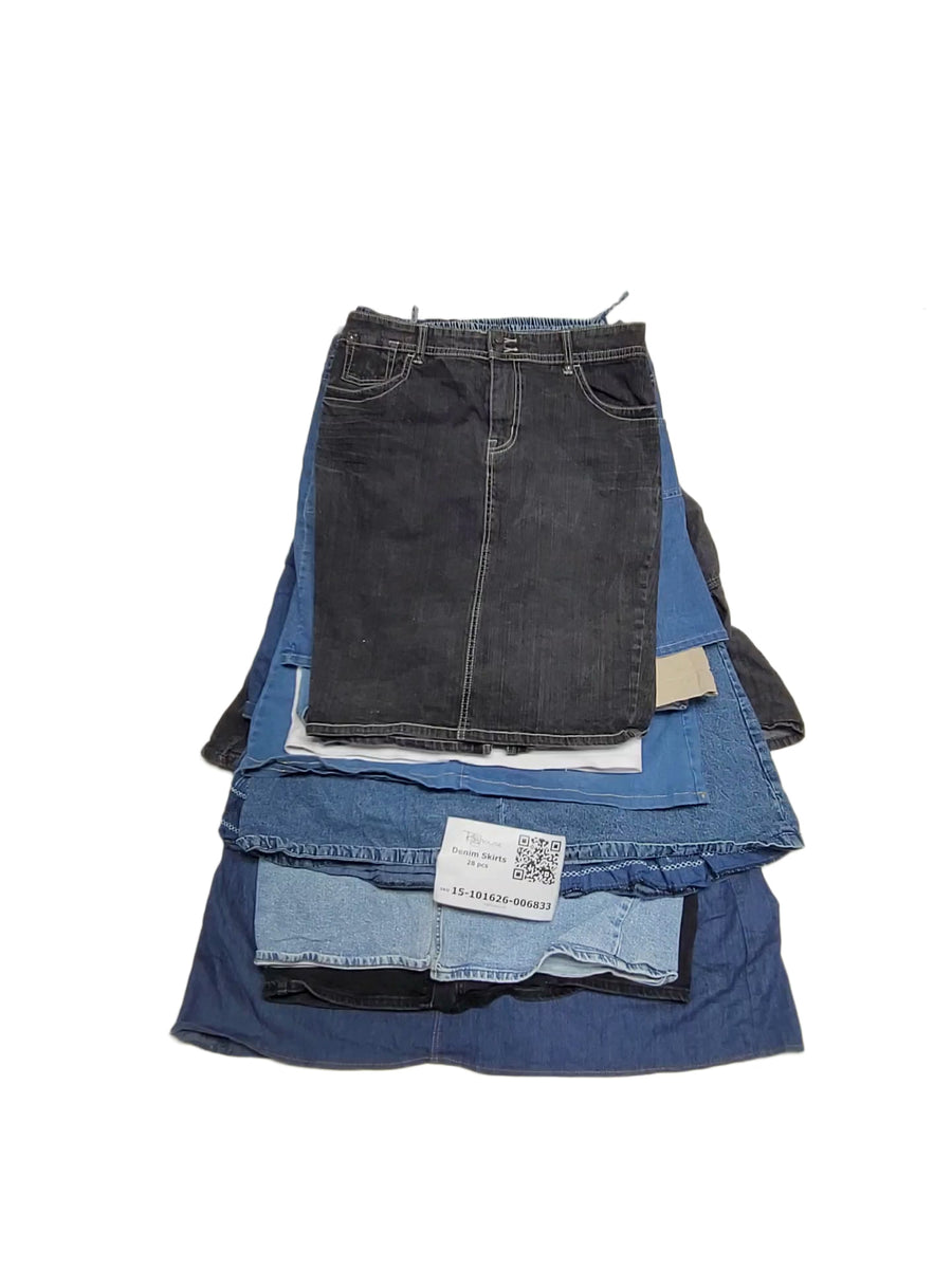 Denim Skirts 28 pcs