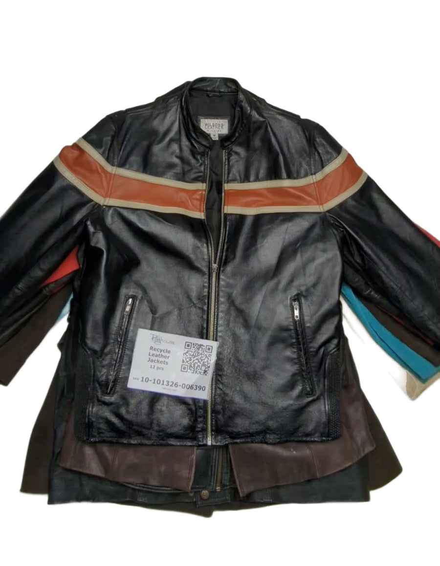 Recycle Leather Jackets 12 pcs