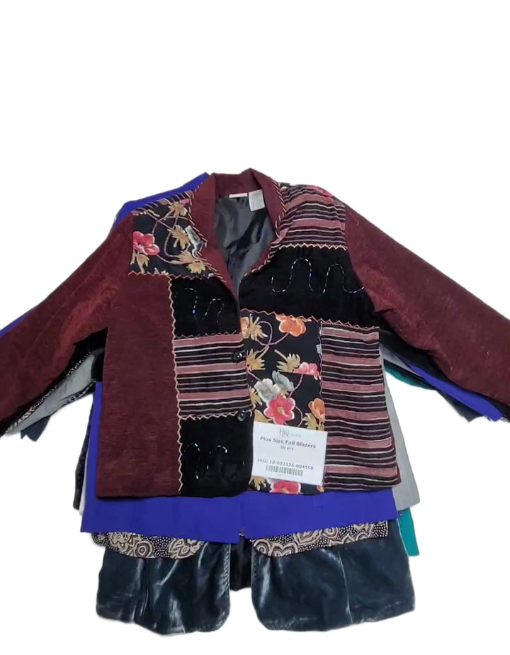 Plus Size Fall Blazers 18 pcs