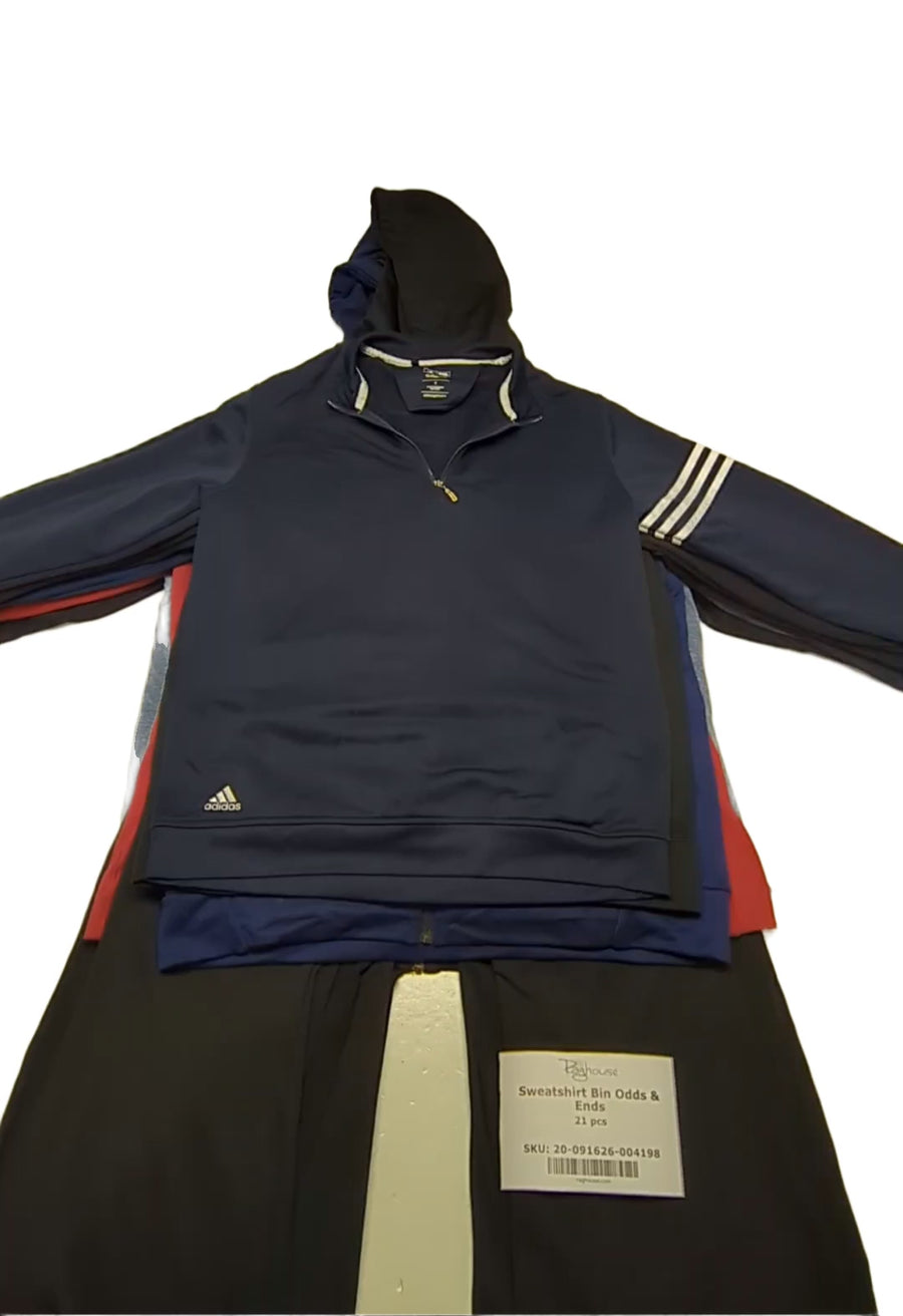 Sweatshirt Bin Odds & Ends 21 pcs