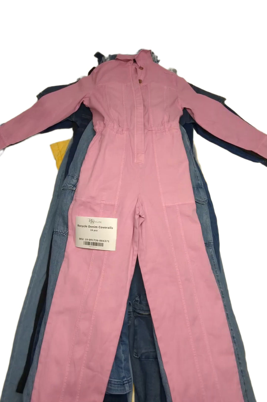 Recycle Denim Coveralls 16 pcs
