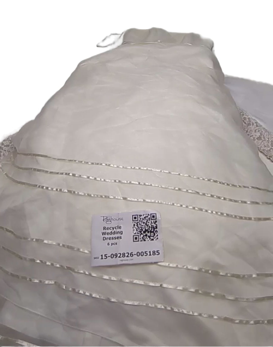 Recycle Wedding Dresses 6 pcs