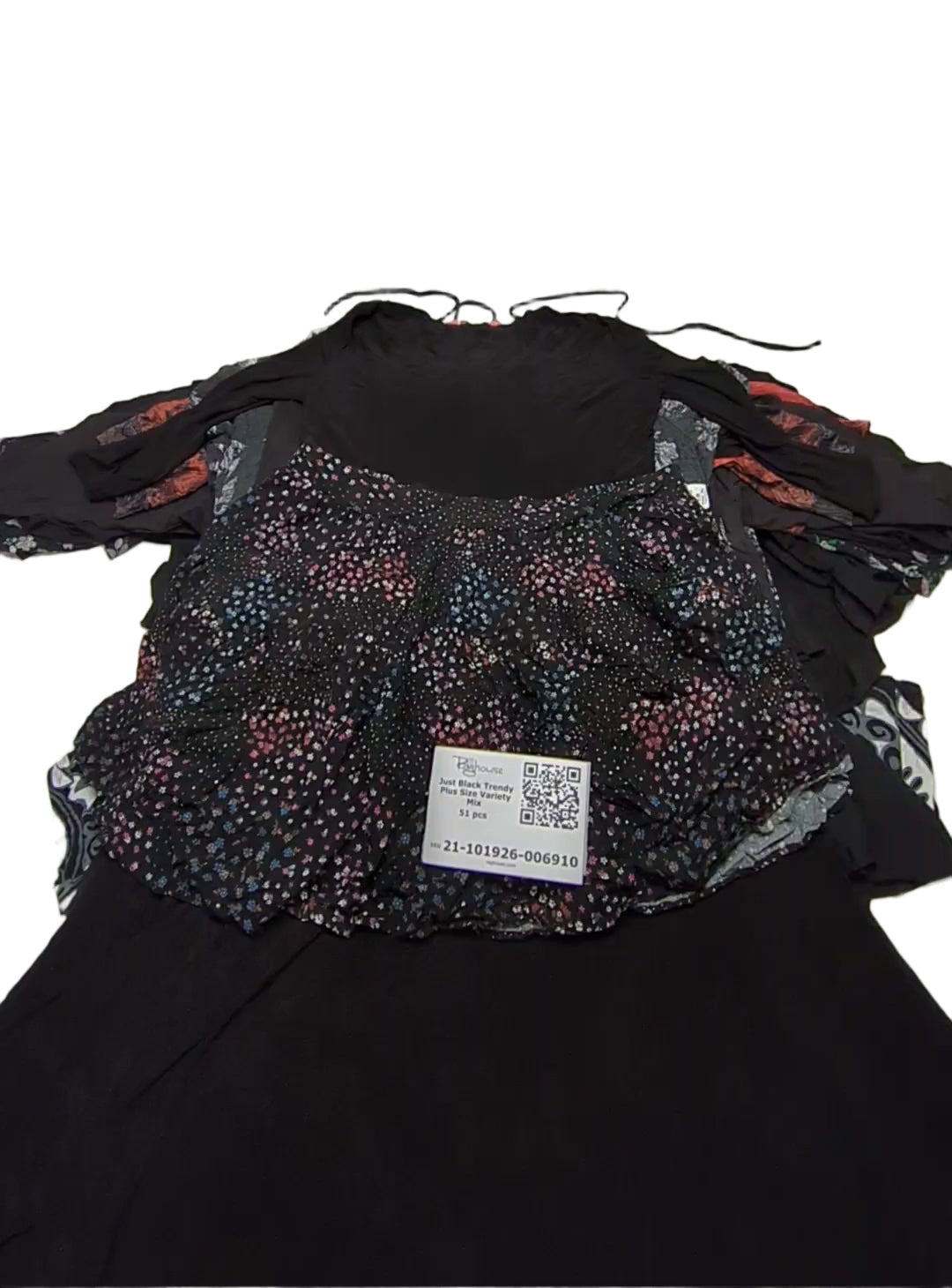 Just Black Trendy Plus Size Variety Mix 51 pcs
