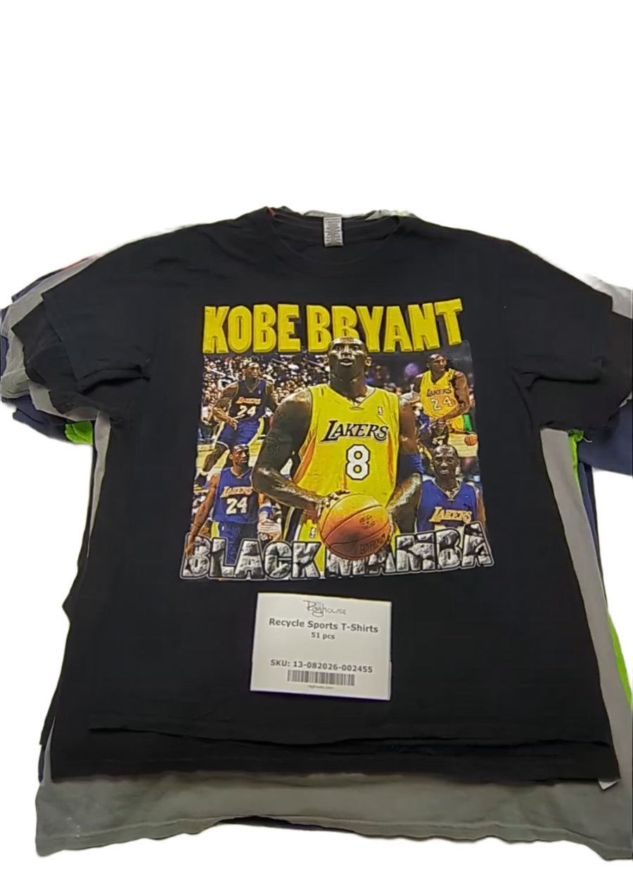 Recycle Sports T-Shirts 51 pcs