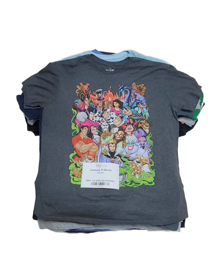 Cartoon T-Shirts 60 pcs