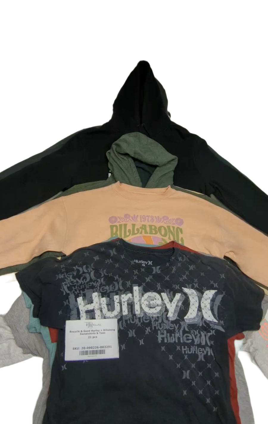 Recycle & Good Hurley + Billabong Sweatshirts & Tees 21 pcs