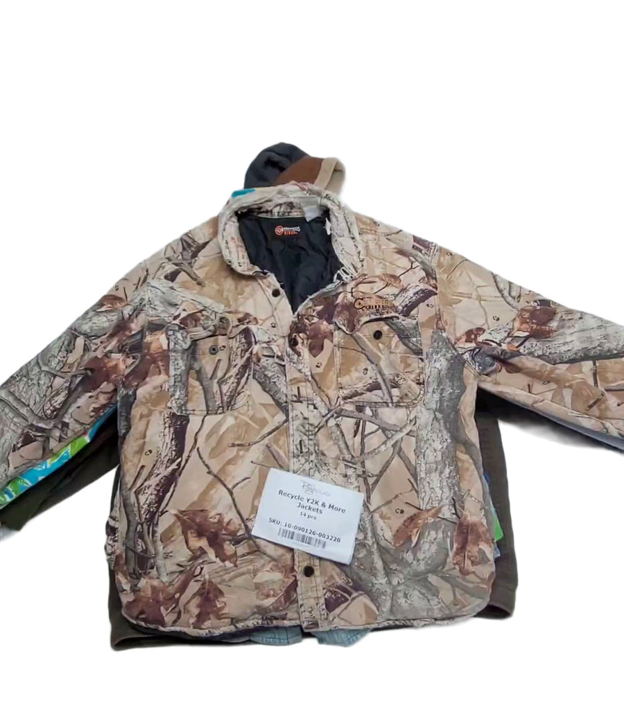 Recycle Y2K & More Jackets 14 pcs