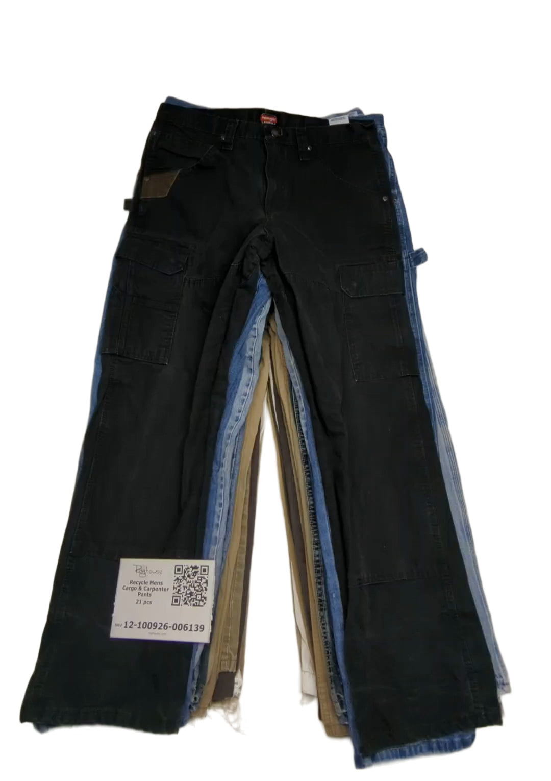 Recycle Mens Cargo & Carpenter Pants 21 pcs