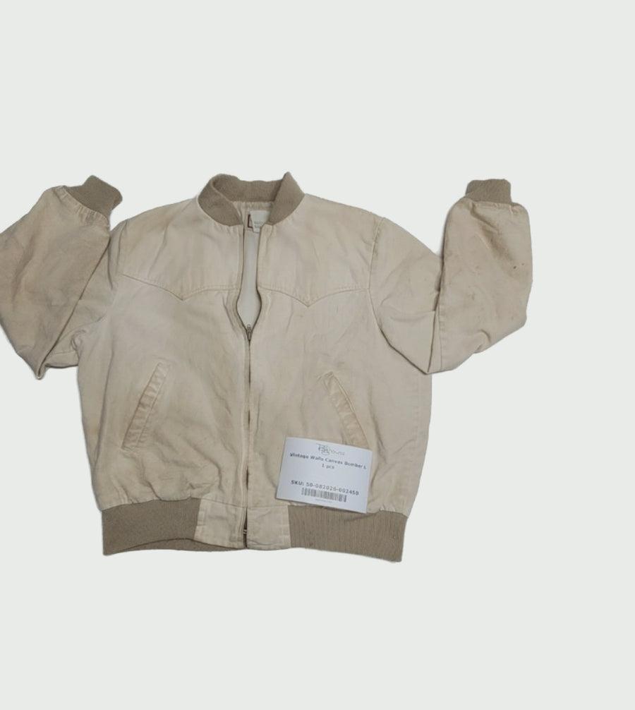 Vintage Walls Canvas Bomber L 1 pc