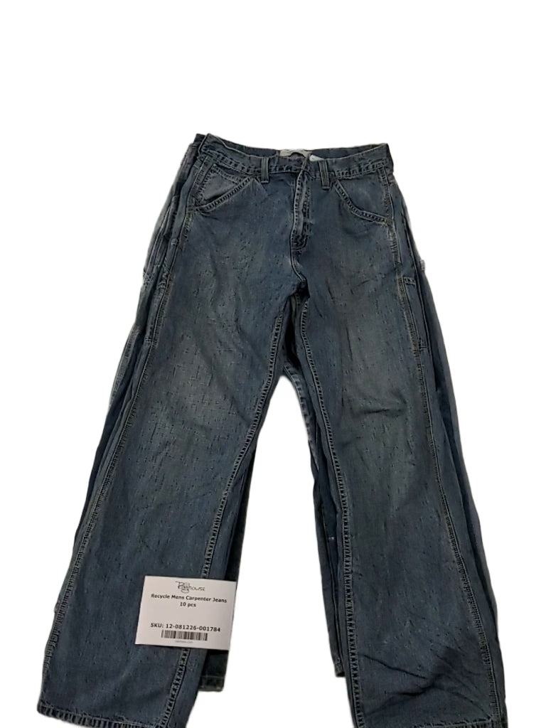 Recycle Mens Carpenter Jeans 10 pcs