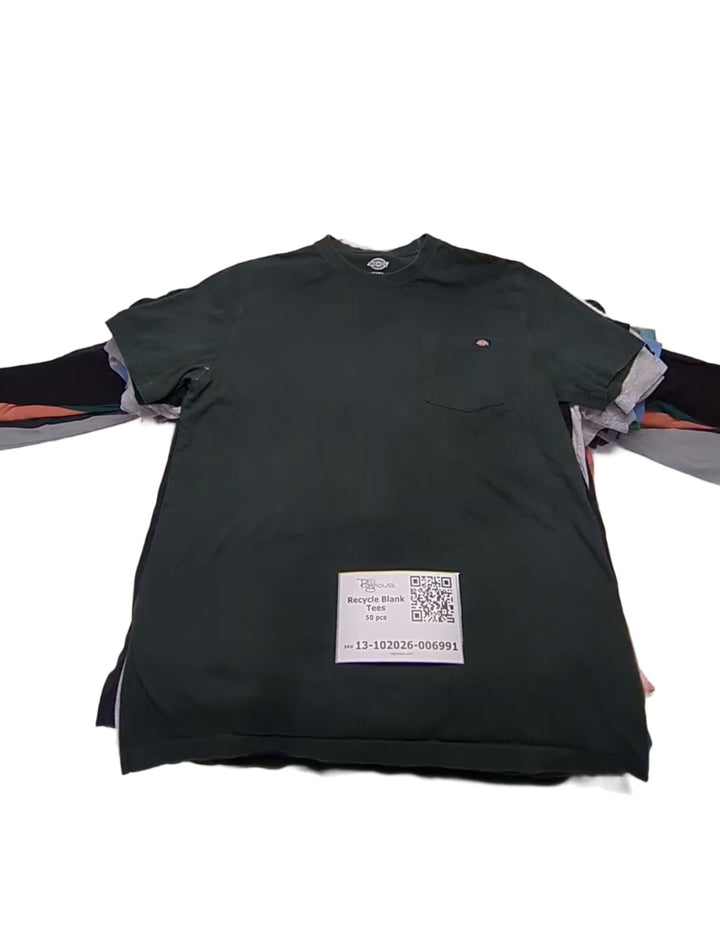 Recycle Blank Tees 50 pcs