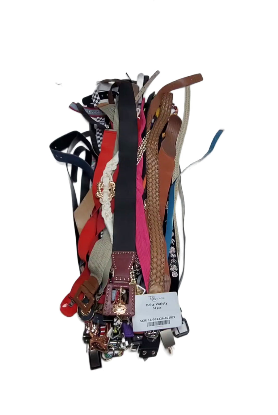 Belts Variety 54 pcs