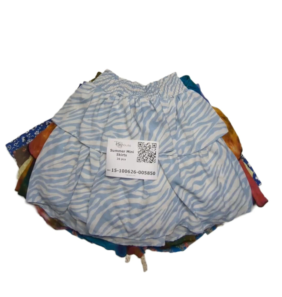 Summer Mini Skirts 26 pcs