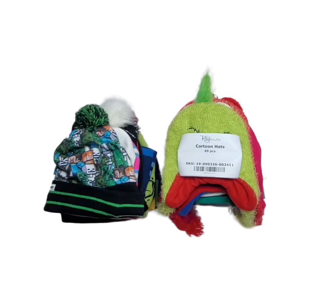 Cartoon Hats 49 pcs