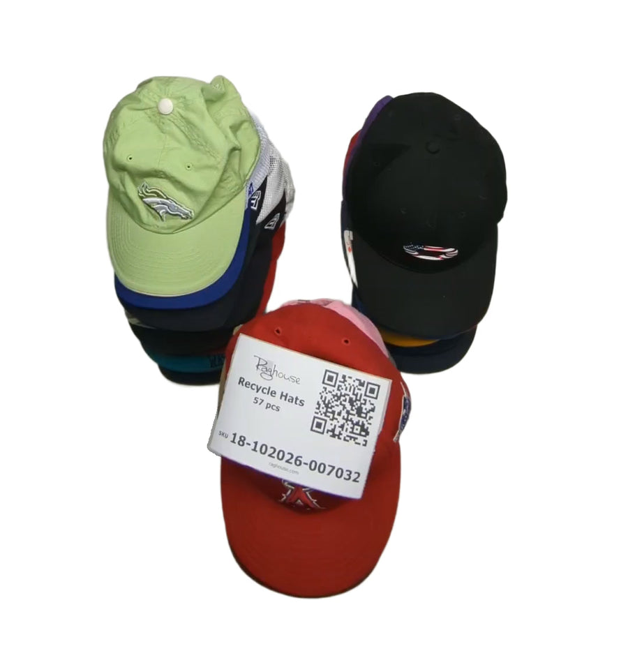Recycle Hats 57 pcs