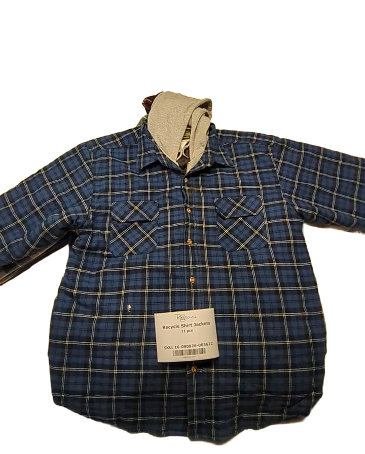 Recycle Shirt Jackets 11 pcs