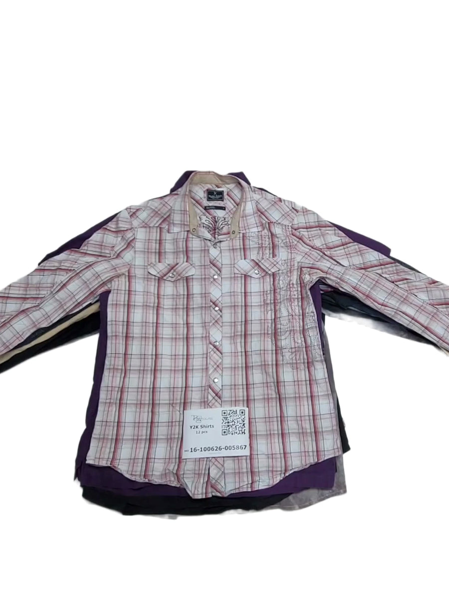 Y2K Shirts 12 pcs