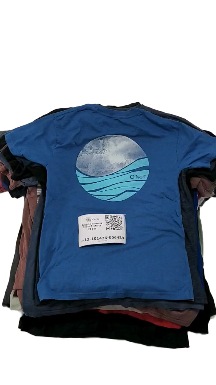 Recycle Brand & Skate T-Shirts 59 pcs