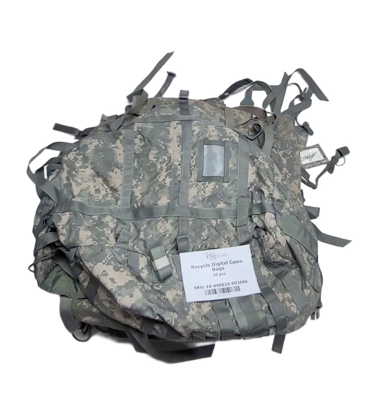 Recycle Digital Camo Bags 10 pcs