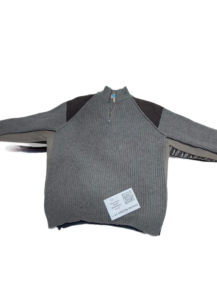 Plus Size Mens Sweaters 17 pcs