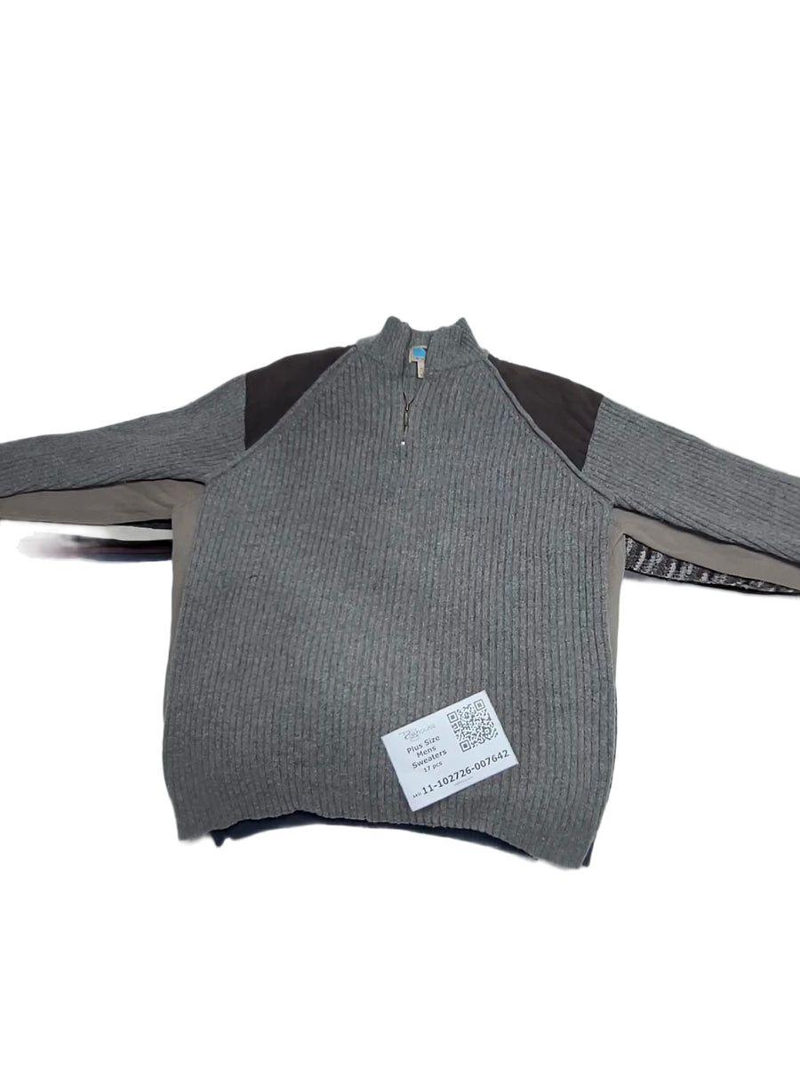 Plus Size Mens Sweaters 17 pcs