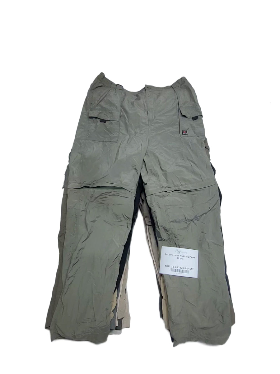 Recycle Mens Trekking Pants 30 pcs