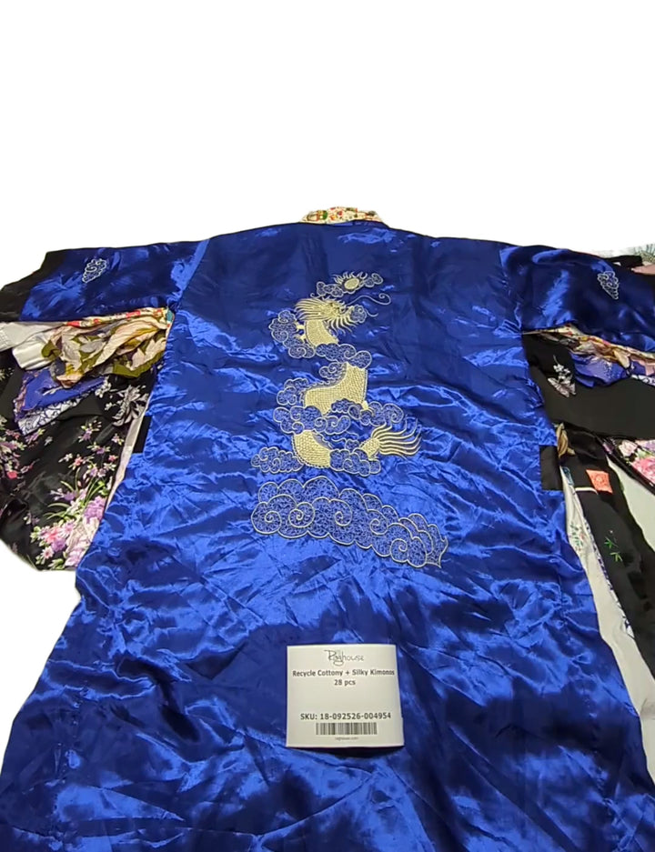 Recycle Cottony + Silky Kimonos 28 pcs